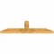 Ekena Millwork Portland Rough Sawn Timber Gable Bracket, Western Red Cedar, 72"W x 21"H x 4"D x 6"F, 7/12 Pitch GBW072X21X0406POR00RWR - alternate 3